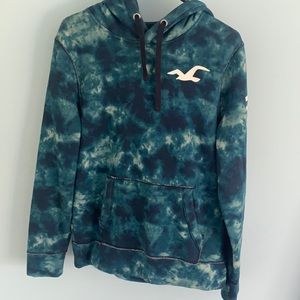 Tie Dye Hollister Fleece Hoodie